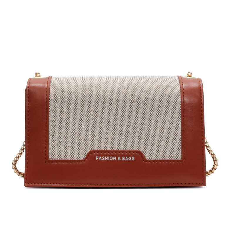 A new Spring 2025 fashion chain single-shoulder crossbody bag, a versatile and stylish underarm bag, and a small square commuting bag Item Picture