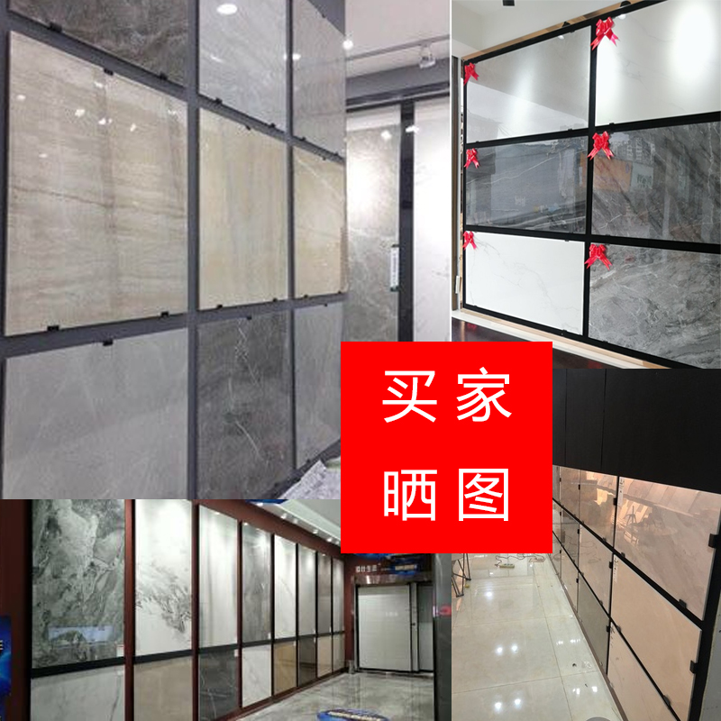 A6L stainless steel tile hanging piece, hanging code fixing piece, wall tile display board bracket, wall display U-shaped dry hook matching Application Scenario