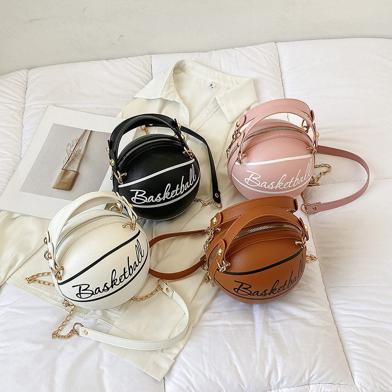 Personalized round ball bag 2023 new style women's bag, trendy and stylish chain basketball bag, versatile ins crossbody small bag Application Scenario