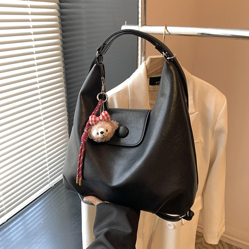 Maillard retro large-capacity bag for women 2024 New model, high-end single-shoulder bag, retro versatile crossbody tote bag details Picture