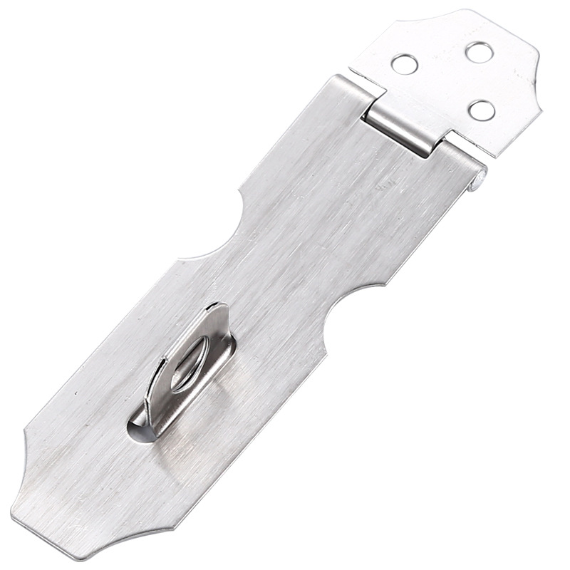 Wholesale 201/304 stainless steel lock, lock plate, drawer, cabinet door, box buckle, 90-degree right-angle thickened Item Picture