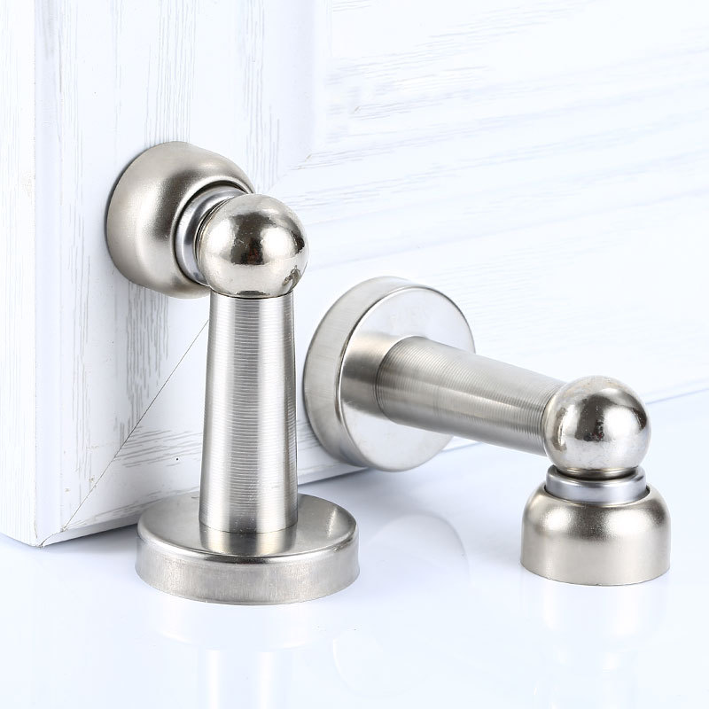 Wholesale of stainless steel strong magnetic door, home silent anti-collision wall, floor, door and door top hardware accessories from the manufacturer Specification drawing