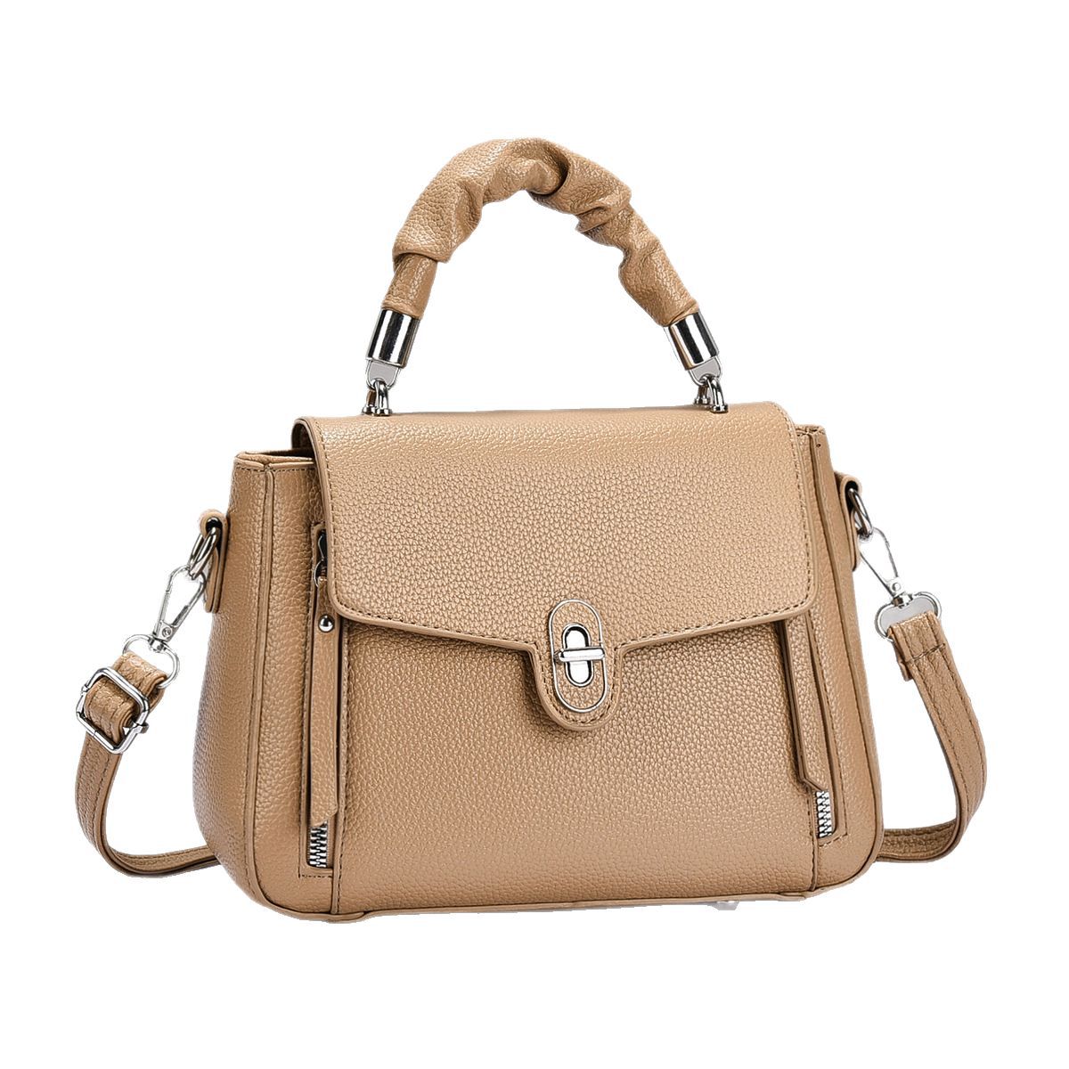 New cross-border women's bag 2025 crossbody bag for women, fashionable for middle-aged women, handbag for women, single-shoulder bag for women Item Picture