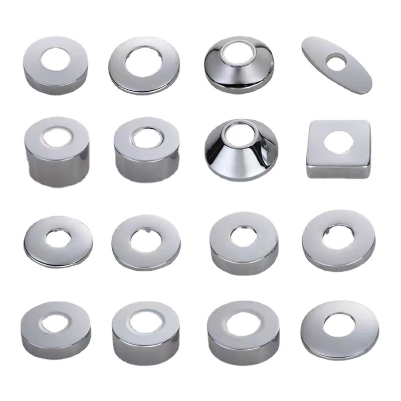 Stainless steel decorative cover, shame cover, shower head faucet, 4/6 Angle valve, decorative cover, enlarged and raised accessories Item Picture