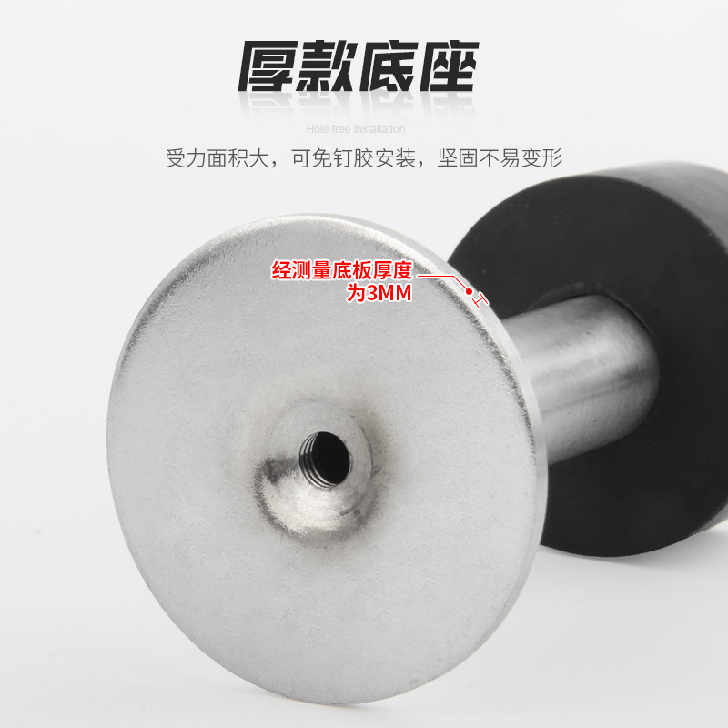 The stainless steel anti-collision door stop on the top of the door is thickened and enlarged, allowing for wall-mounted and floor-mounted installation of limiters for room, bedroom and entrance doors Application Scenario