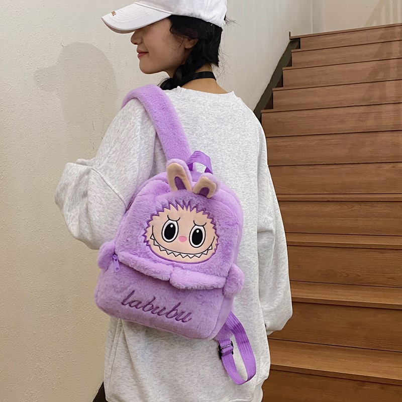 New children's backpacks, cute cartoon backpacks, kindergarten baby gifts, casual and lightweight school bags Specification drawing