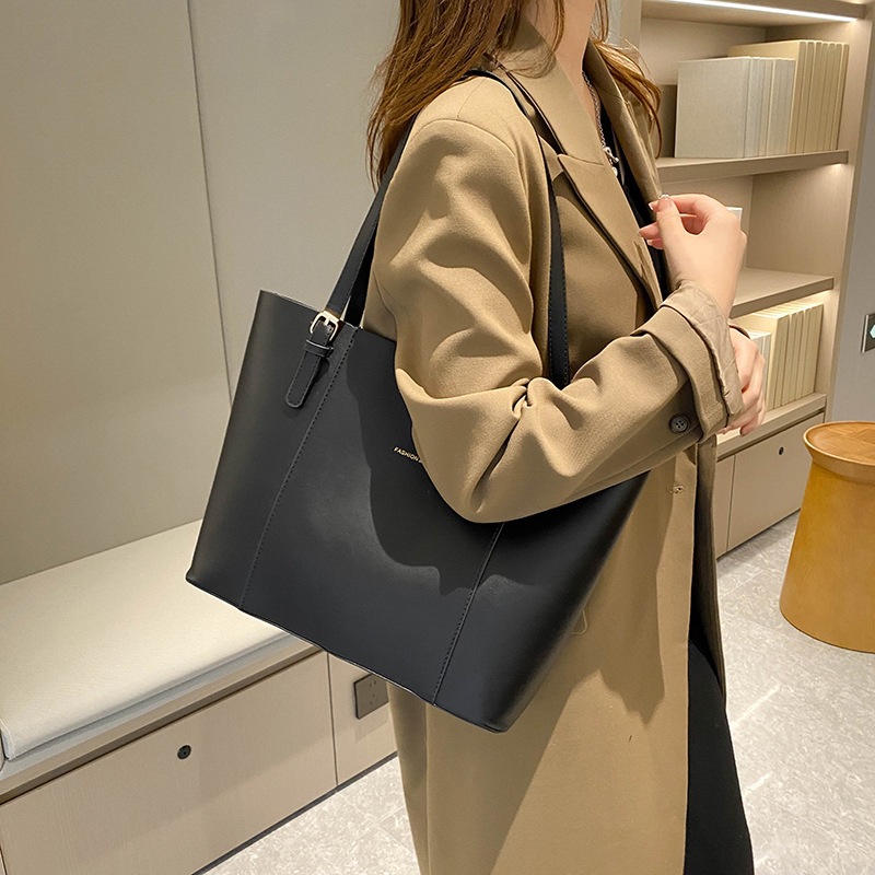 New Korean-style multi-color large-capacity tote bag for women, a fashionable hand-carry casual spring bag for women, and a stylish single-shoulder bag Specification drawing