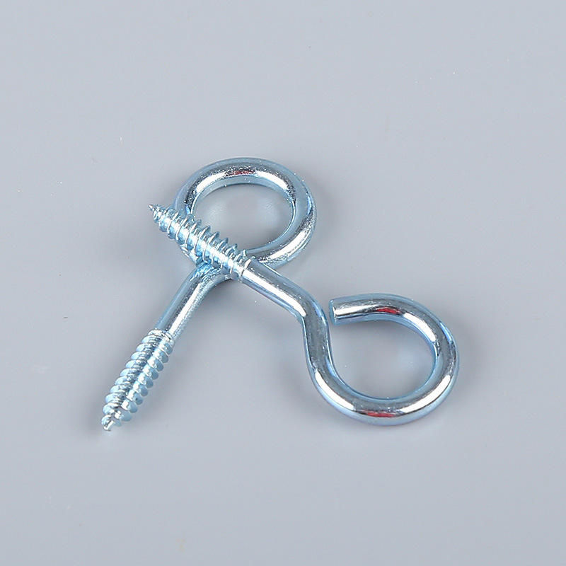 The manufacturer produces and wholesals 9-shaped hook sheep eye nails, sheep eye screws, sheep eye ring opening sheep eye 9-shaped sheep eye nail hooks Application Scenario