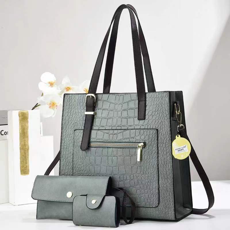 The new stone-patterned mother and child handbag is simple and fashionable, versatile for cross-border use, and features a large-capacity single-shoulder bag with a light luxury and versatility Application Scenario