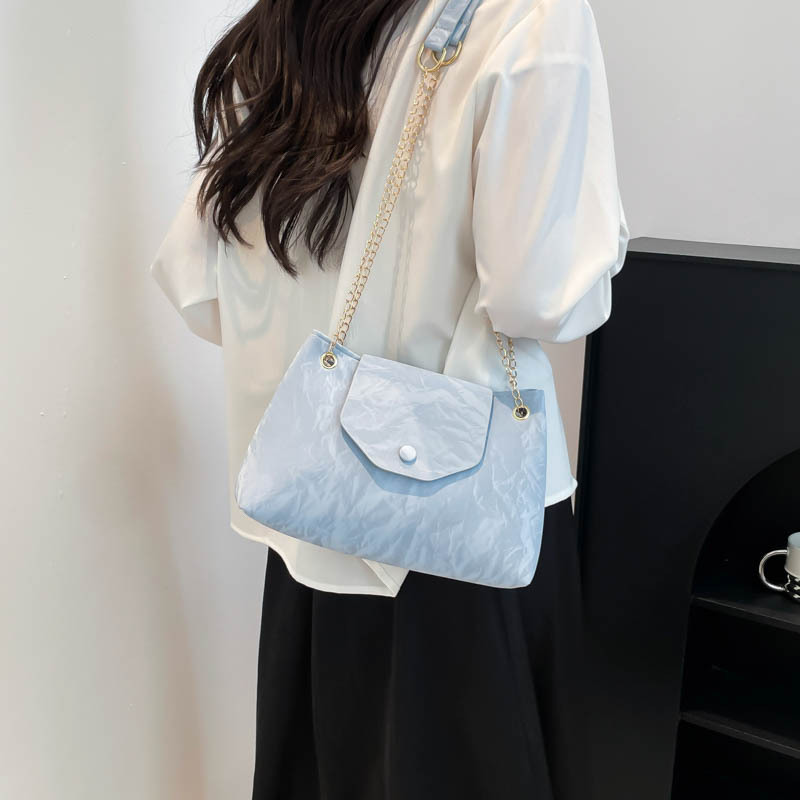 Ladies' bag 2025 New all-season chain single-shoulder underarm bag, large-capacity fashionable commuter tote bag details Picture