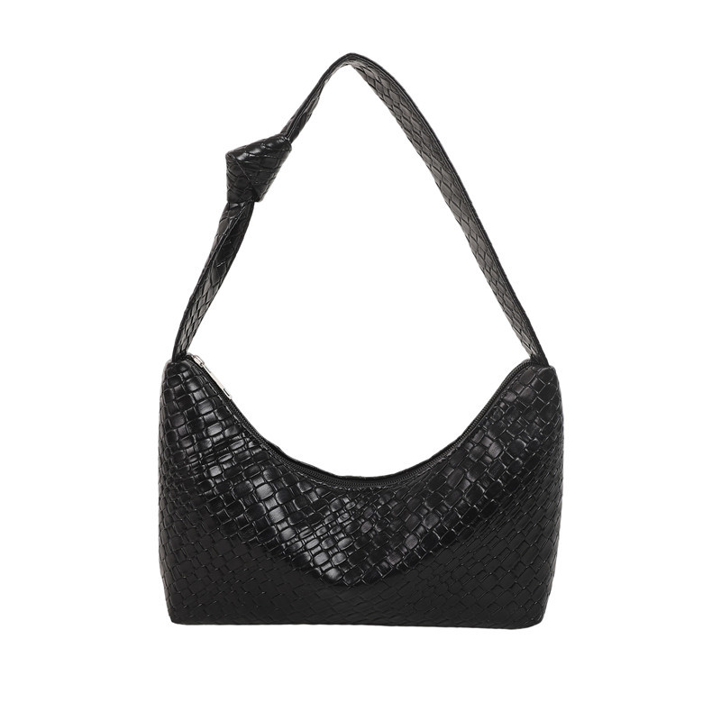 Korean handbag, women's bag, fashion 2025 retro new casual underarm bag, crescent bag, single-shoulder personalized bag Item Picture