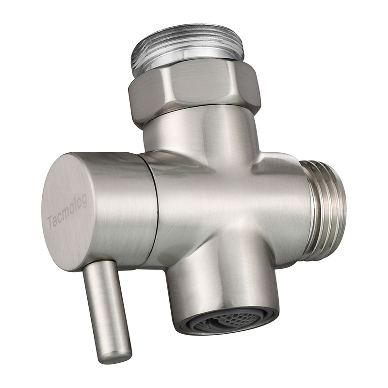 Washbasin faucet diverter, washbasin faucet one-inlet two-outlet water divider valve, faucet water divider conversion valve accessories Item Picture
