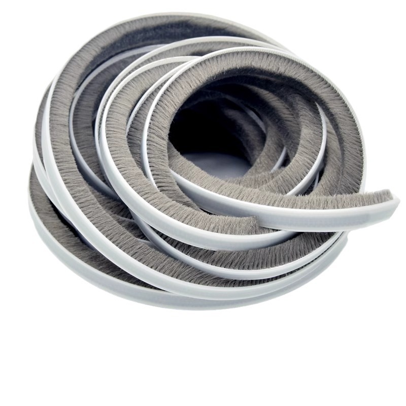 Door gap sealing strips, wool strips, door and window rubber strips, anti-collision and windproof self-adhesive insulation Windows, aluminum alloy sealing and soundproof door gaps Item Picture