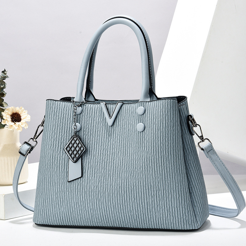 New woven macaron fashion handbag, high appearance level, cross-border versatile single-shoulder bag, large-capacity trendy crossbody bag Specification drawing
