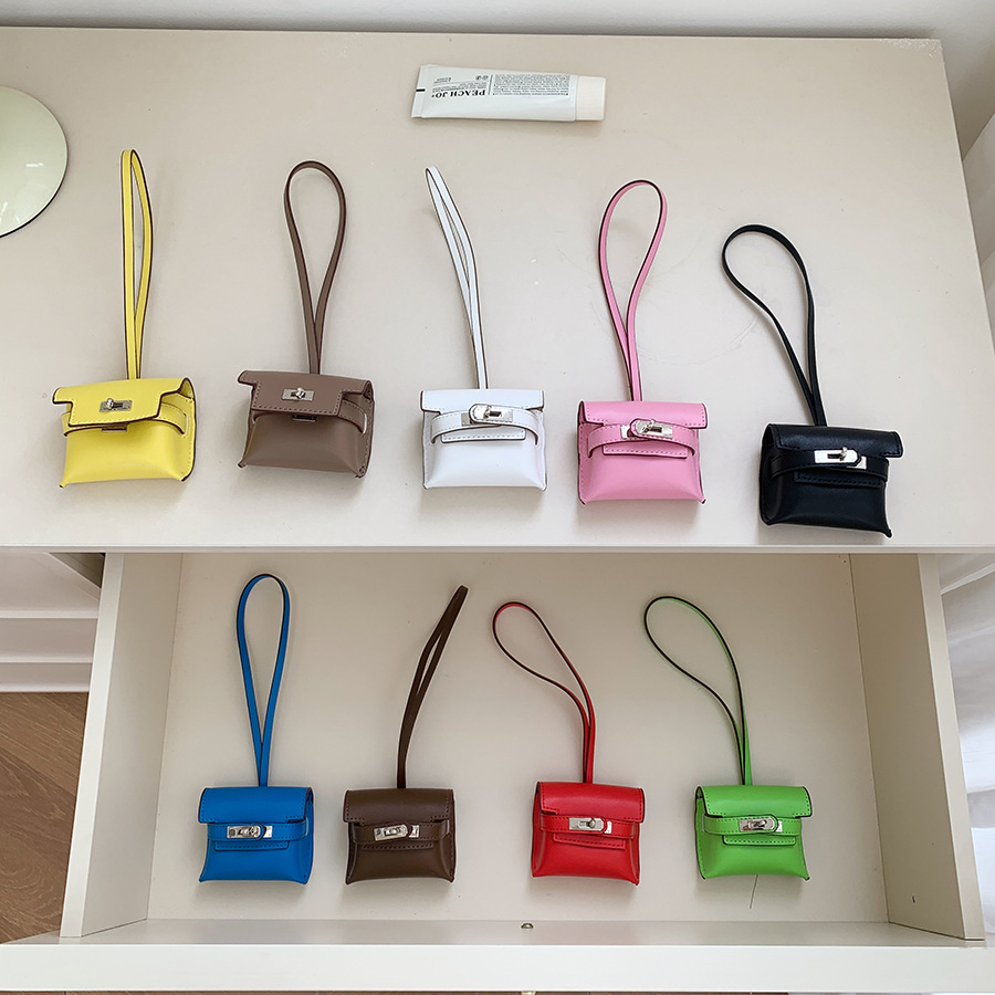 Ladies' small square card bag solid color high-end card bag 2024 New model compact and large-capacity coin purse details Picture