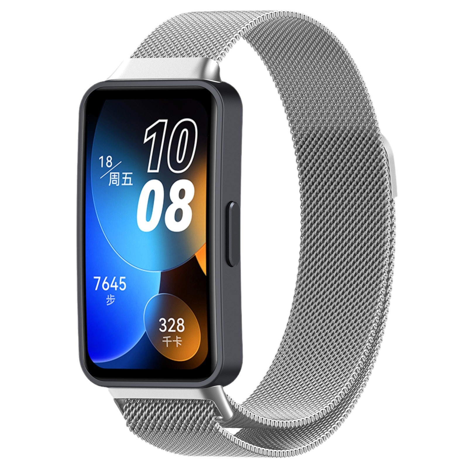 Suitable for Huawei 10th generation 9 wristband huawei8 magnetic watch strap universal milanese metal wristband stainless steel Item Picture