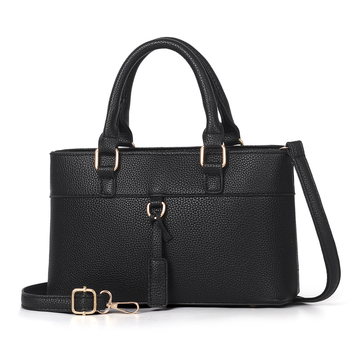 New patchwork macaron fashion handbag, simple and casual single-shoulder bag, fashionable cross-border versatile single-shoulder crossbody bag full figure