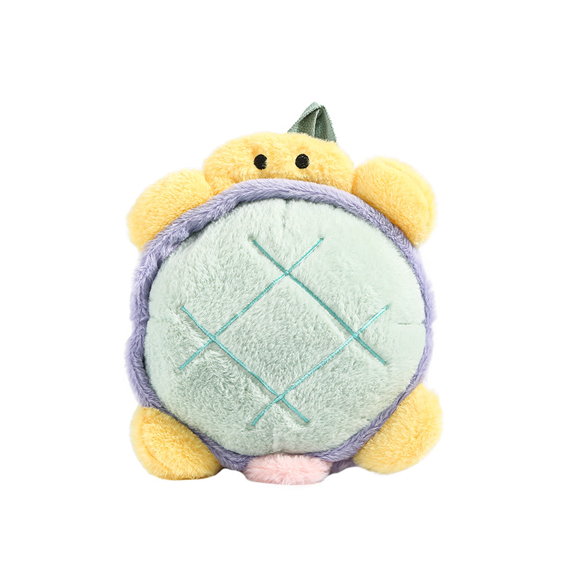 New cartoon Marine animal backpacks, cute turtle plush girl backpacks, large-capacity plush backpacks wholesale Item Picture
