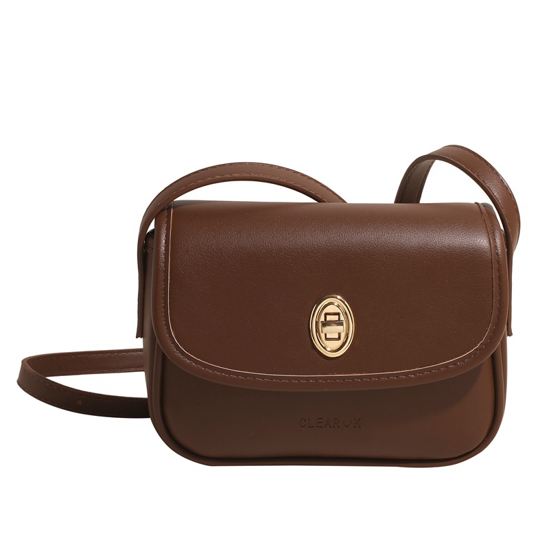 The new high-end, simple and casual single-shoulder bag of the fashionable saddle bag for women in 2025 features a niche design and is a versatile and trendy women's bag Item Picture