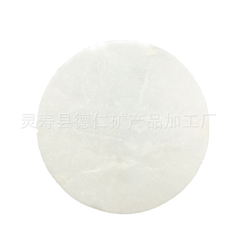 diy white hand-painted stone, pebble, oval shape, regular round plate, creative painting raw stone Item Picture