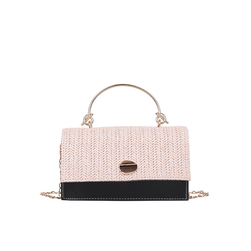 New women's handbag and small bag 2022 new style woven personalized small bag, fashionable and individual retro single-shoulder handbag Item Picture
