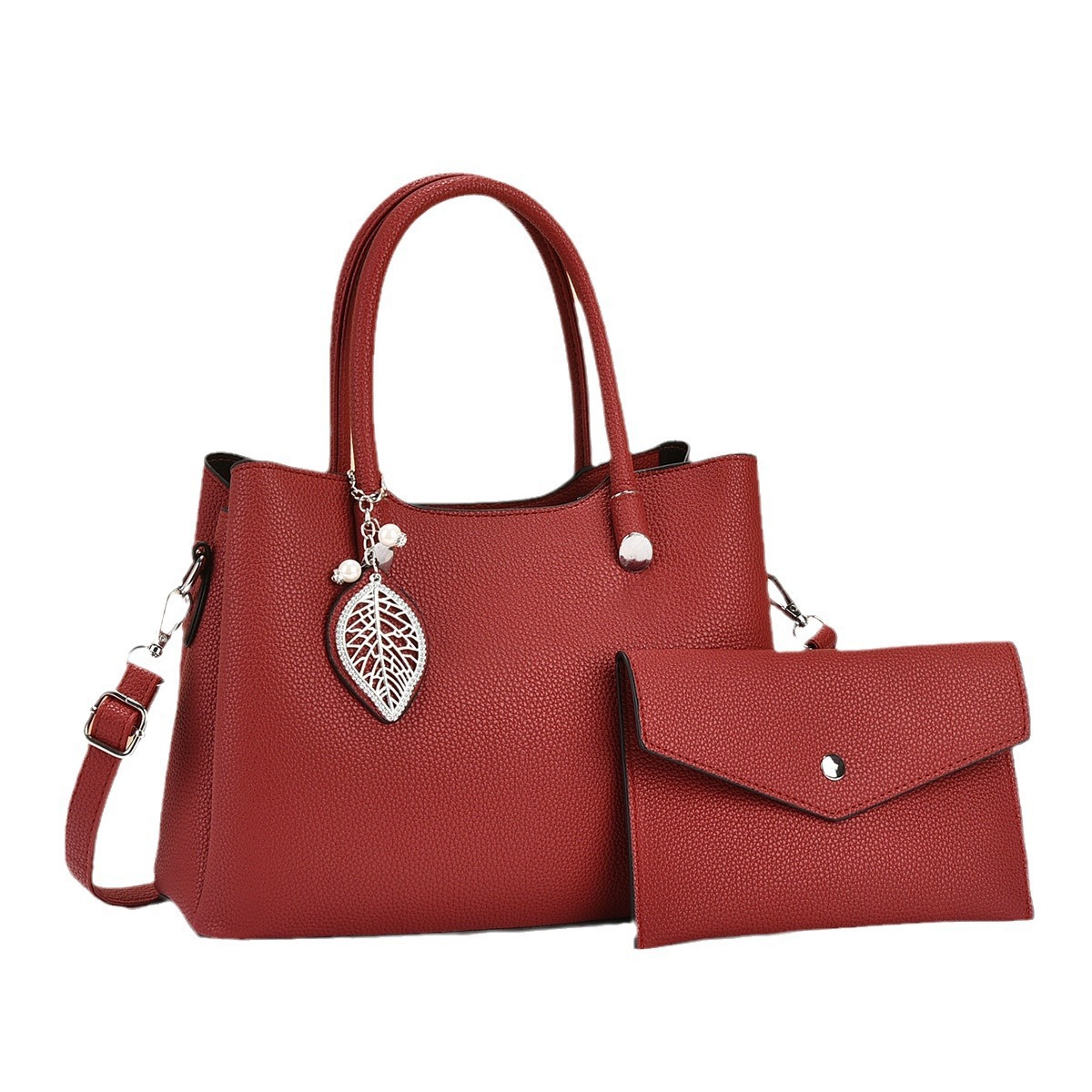 Mother and Child Bag, Women's Bag 2024 New crossbody bag, autumn and winter large-capacity, fashionable, trendy and high-end single-shoulder handbag Item Picture