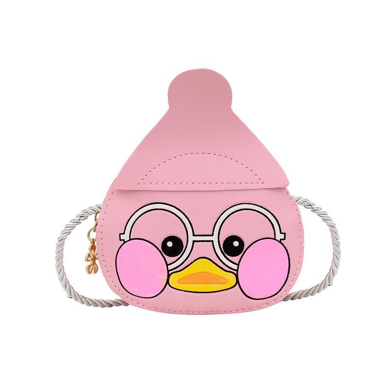 2020 New cute little bag, Korean mini children's fashion crossbody bag, single-shoulder cartoon doll loose change bag Item Picture