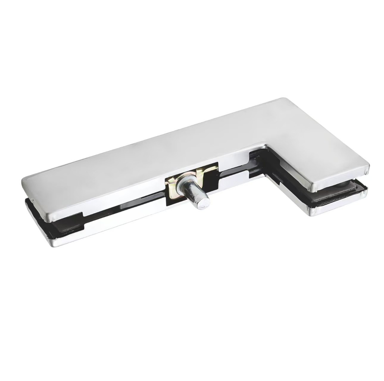 Frameless glass door clamps, top clamps, bottom clamps, curved clamps, 7-shaped clamps, one-shaped clamps, spring door accessories are directly sold by the manufacturer Specification drawing
