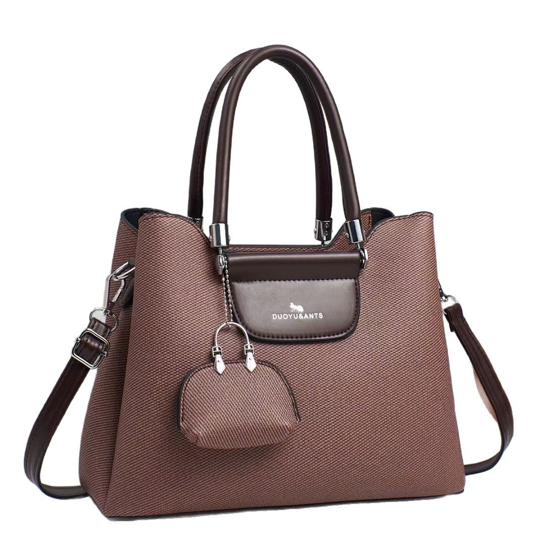 The new trend of mother and child handbags lies in the high-quality single-shoulder bags, fashionable and versatile Korean-style niche design crossbody bags for export Item Picture