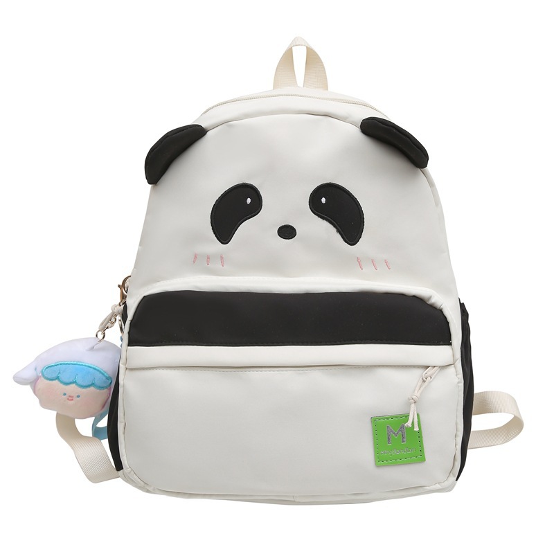 Cute panda bags, cartoon backpacks, Instagram cute girls, mini backpacks, and small schoolbags for high school, middle school and children Item Picture