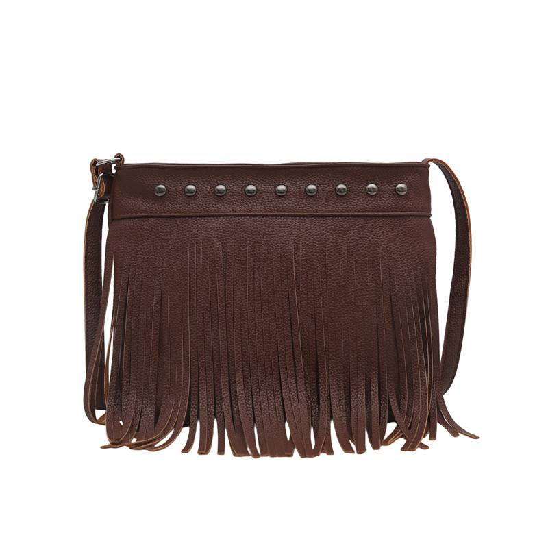 This year, underarm bags are in vogue. The 2025 summer new fringed bucket bag is a versatile single-shoulder crossbody bag Item Picture