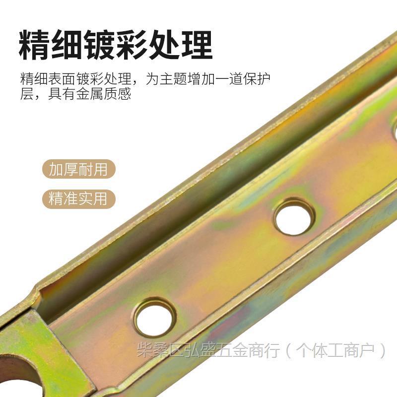 National standard N-818 floor spring frame door wooden door adjustable upper and lower shafts, top shaft universal floor spring accessory, Leide Co., LTD Specification drawing