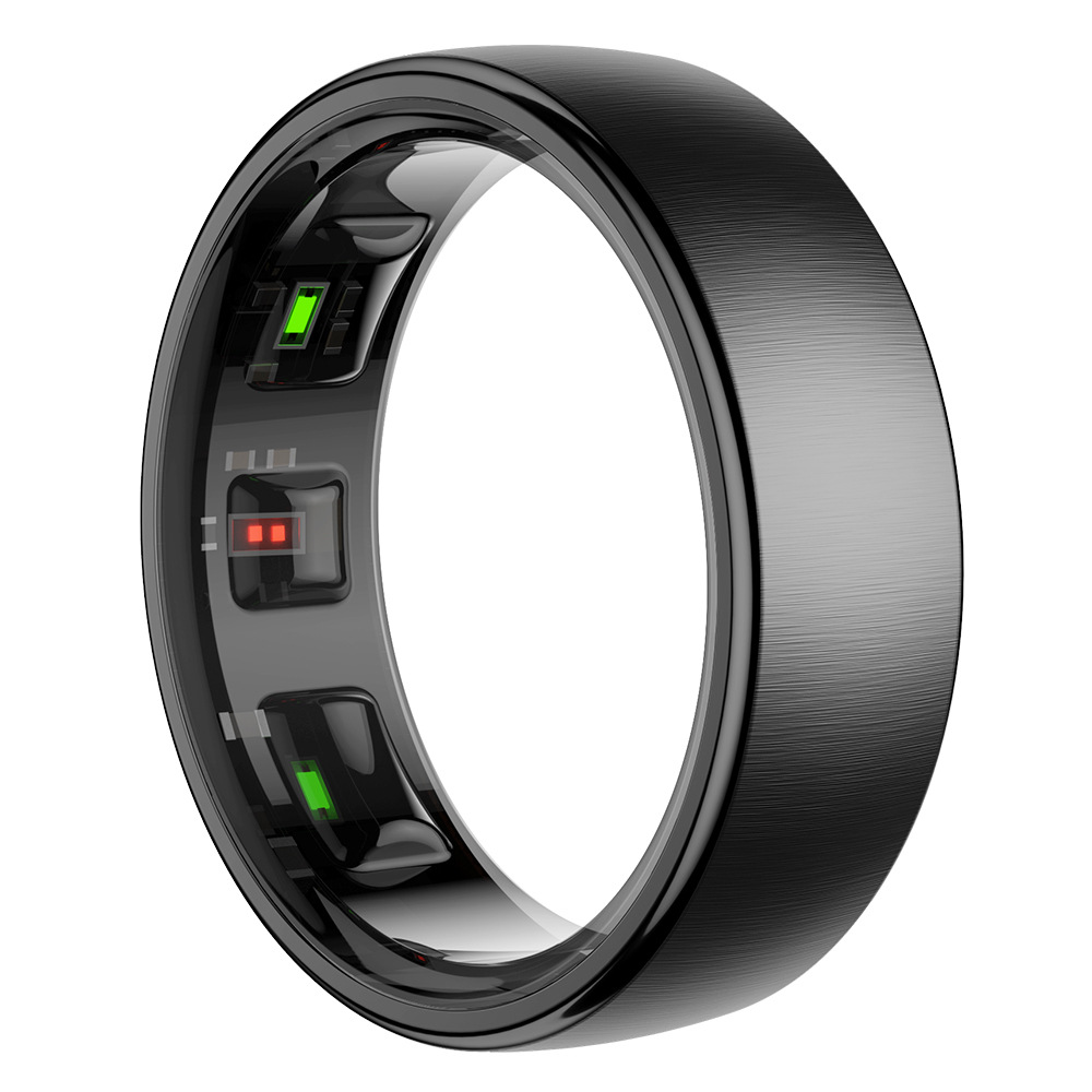 Cross-border R10 smart ring, wireless charging, heart rate, blood oxygen measurement, women's health, sleep count, step count, multi-exercise ring Item Picture