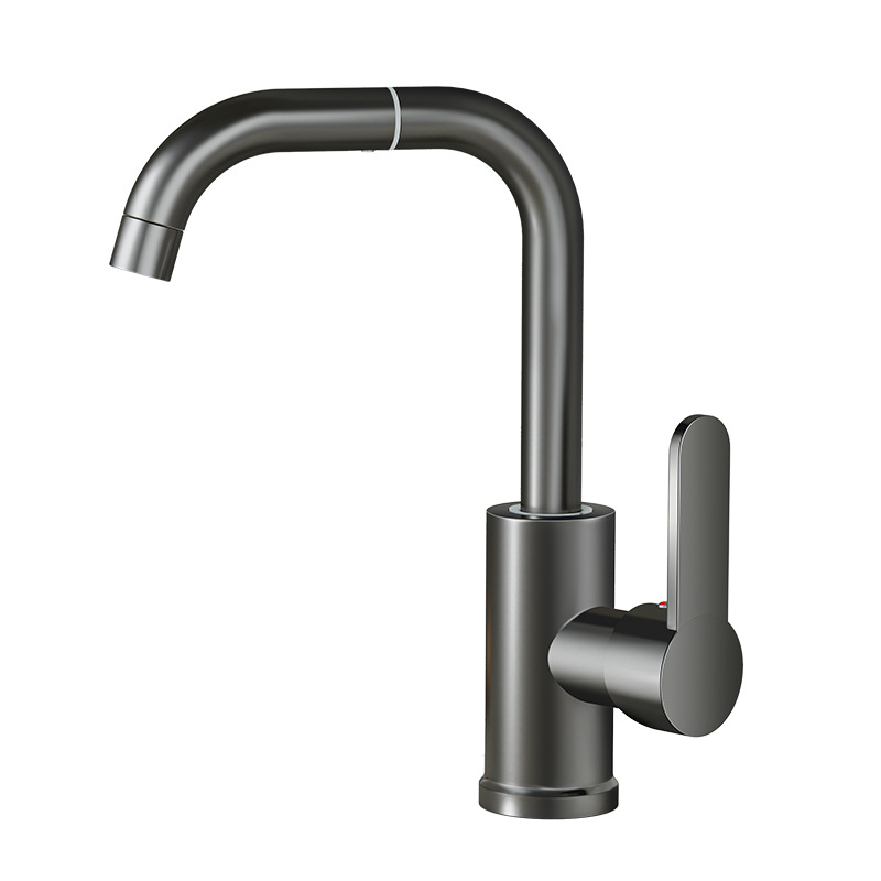Copper universal faucet, washbasin, bathroom hot and cold water, household face washing, toiletry and vegetable washing basin, faucet, kitchen Item Picture