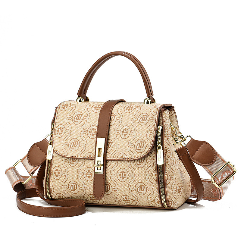 【 Live Streaming Recommendation 】 Retro crossbody bag for Women 2024 New style, versatile and fashionable women's hand-held shoulder bag Item Picture