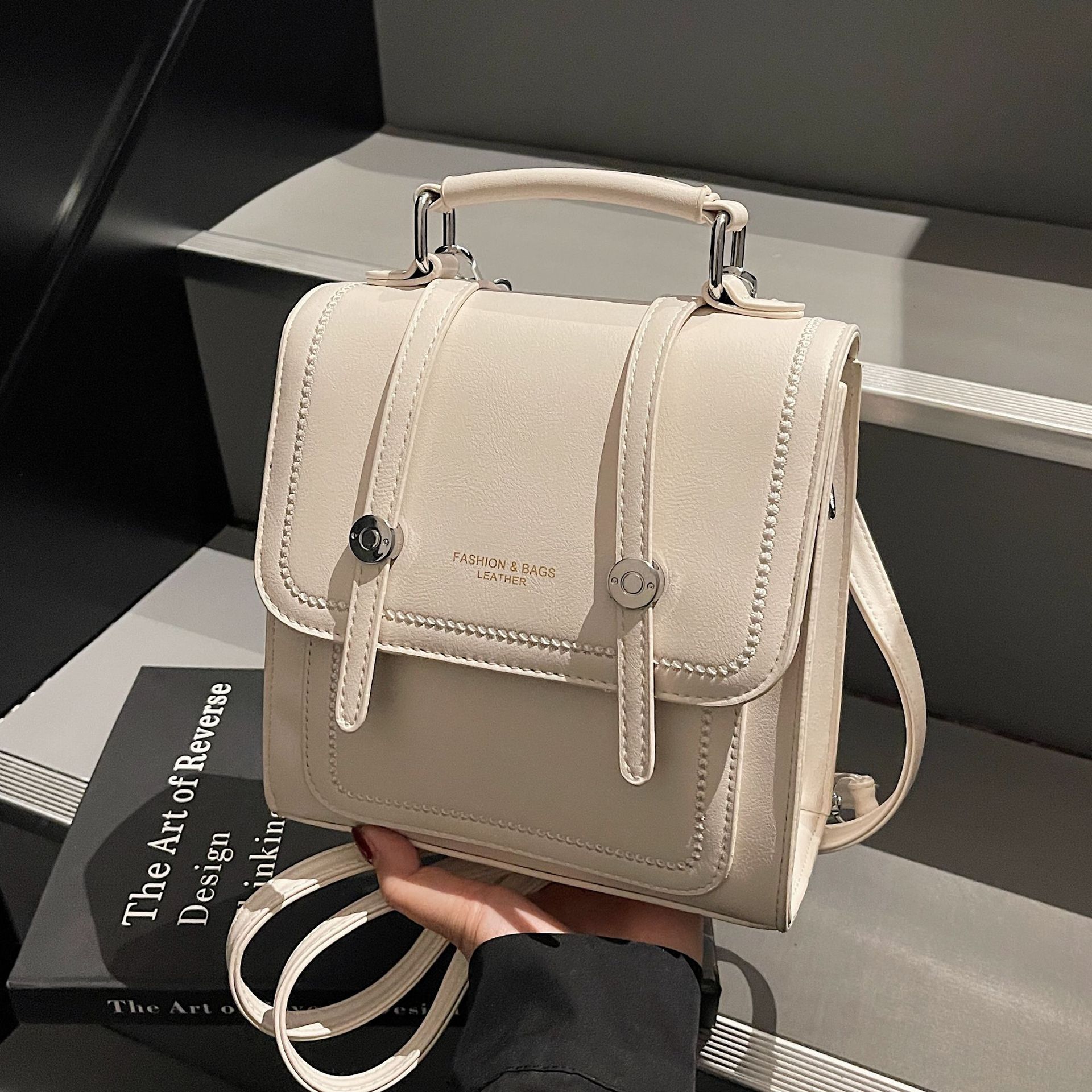 The niche design backpack for women in 2025 is a new, fashionable, versatile and high-end casual travel bag full figure