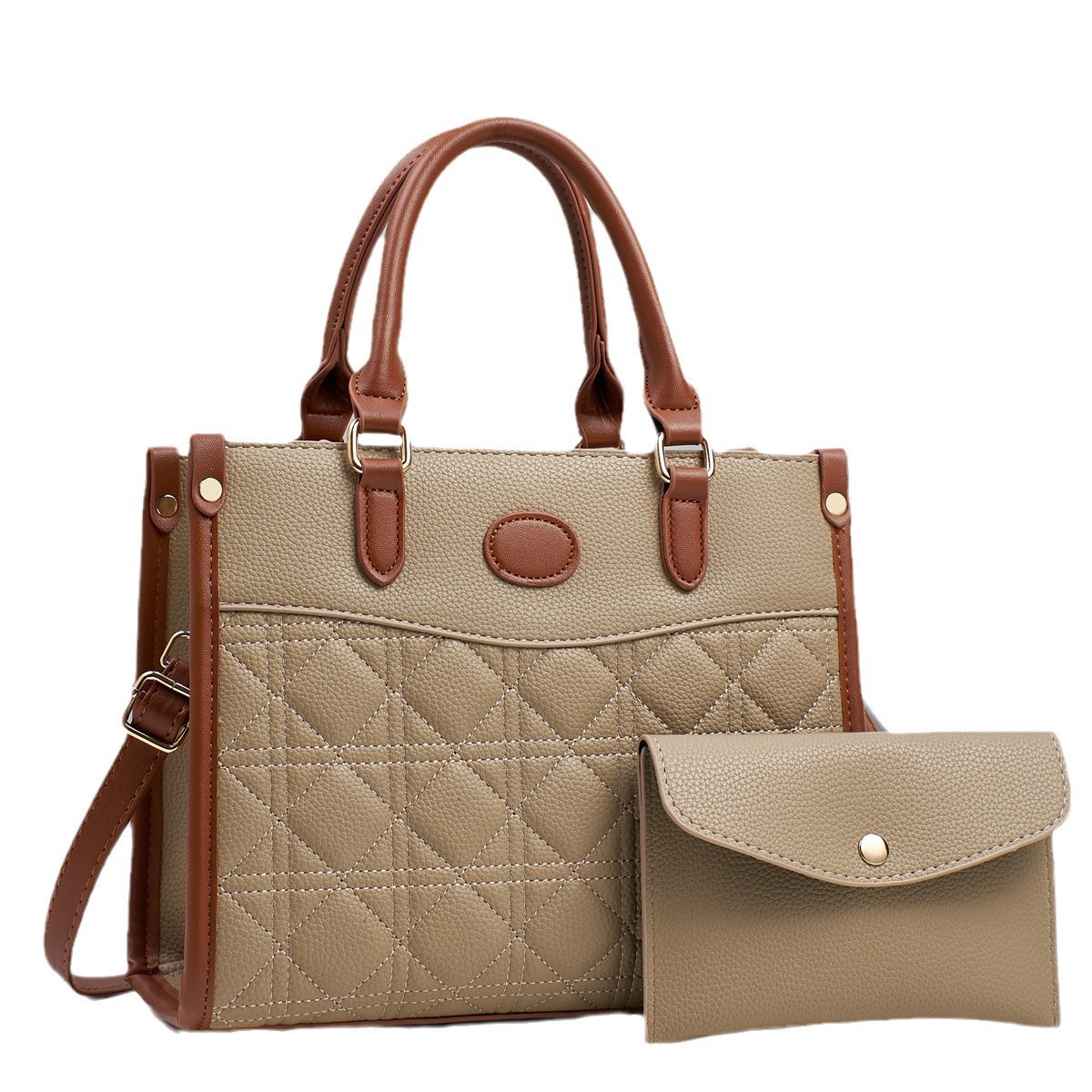 This is a new 2025 women's bag with a large capacity, fashionable and trendy single-shoulder embroidered thread, and a niche crossbody handbag Item Picture