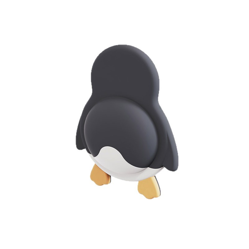 Customized cute pet anti-collision pads, soft rubber door stickers, anti-collision gadgets. Penguin and panda buffer pads are pasted on the rear retaining wall of the refrigerator door Item Picture