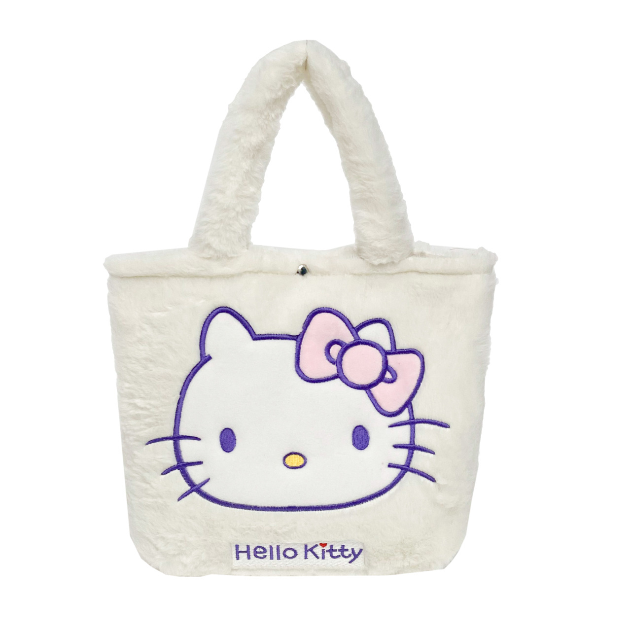 New cartoon plush handbag, a cute and fluffy hand-held bag for 2024 Item Picture
