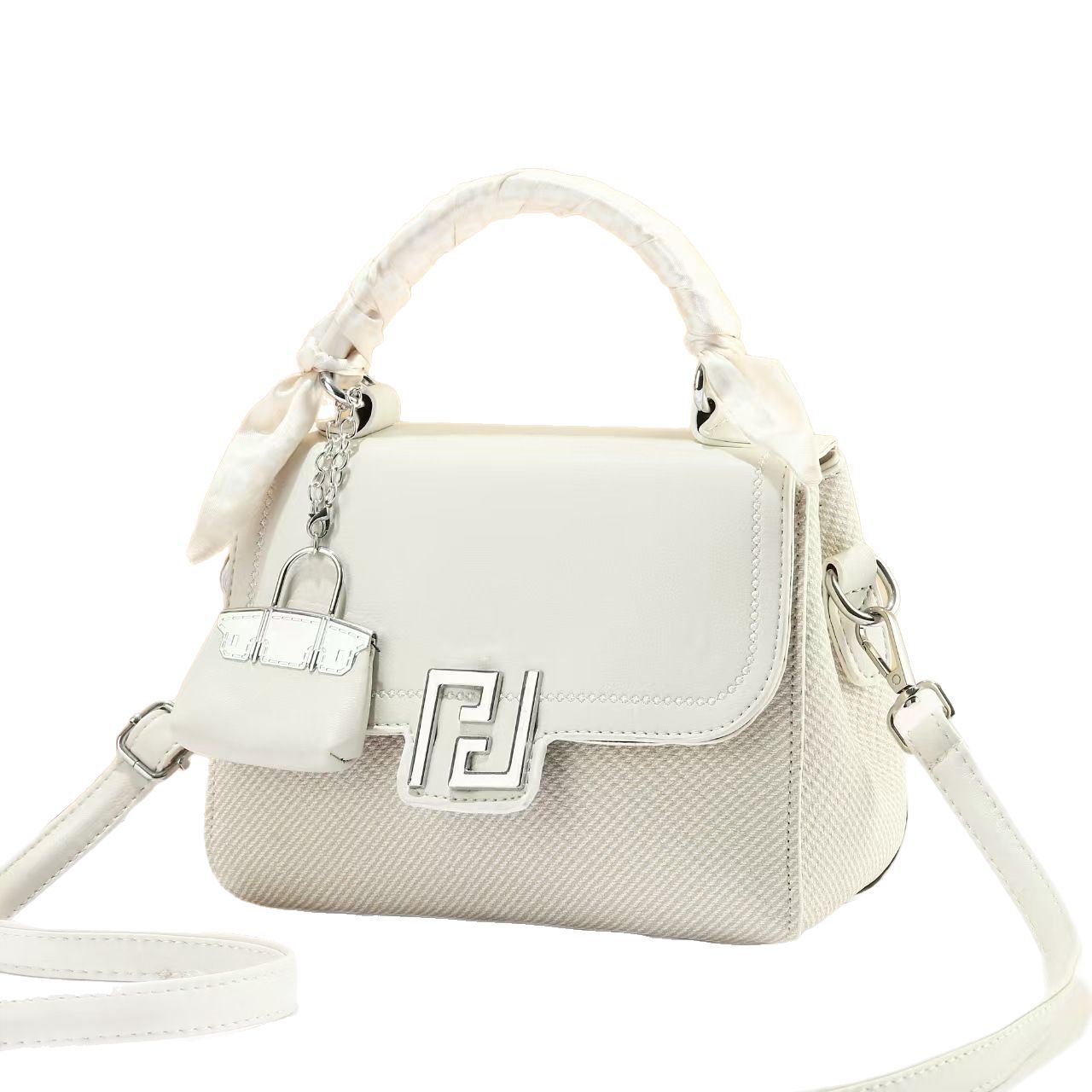 Spring women's versatile bag, summer new single-shoulder bag, fashionable small square bag, Korean-style commuting niche high-end women's bag Item Picture