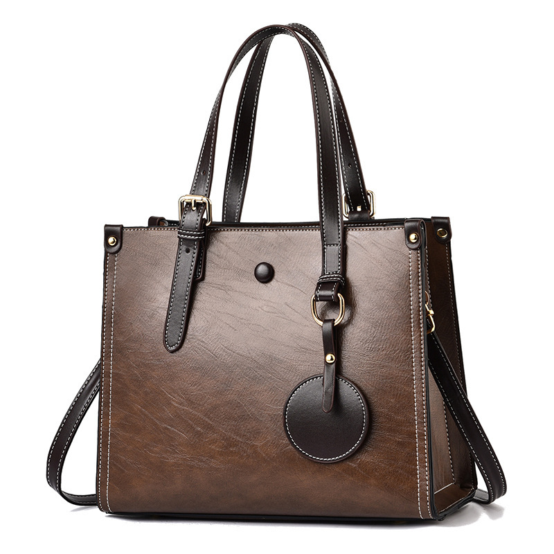 Taizhou PU Women's Bag 2022 New trendy single-shoulder crossbody bag, Texture handbag, fashionable tote bag, women's bag Item Picture