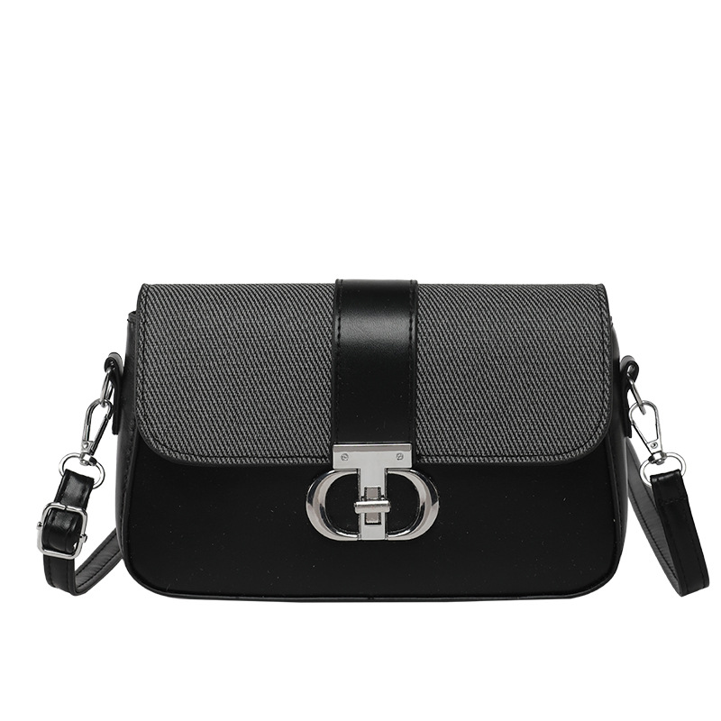 Summer niche color-blocking underarm bag, fashionable single-shoulder small bag, a new 2025 popular commuter crossbody bag for women Item Picture