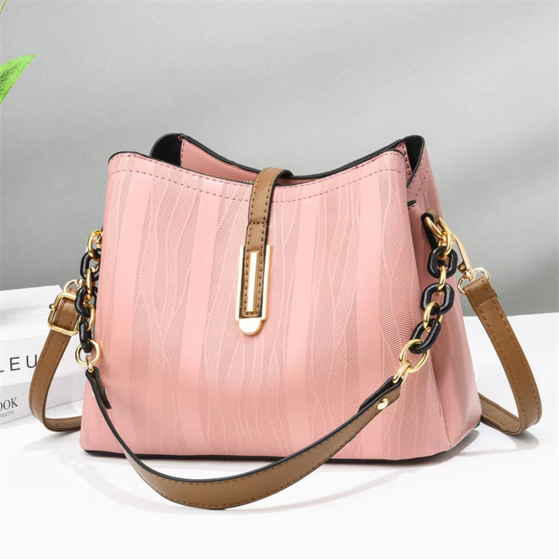 2022 New high-end quality and versatile crossbody bag, single-shoulder bucket bag, cross-border one-piece consignment details Picture