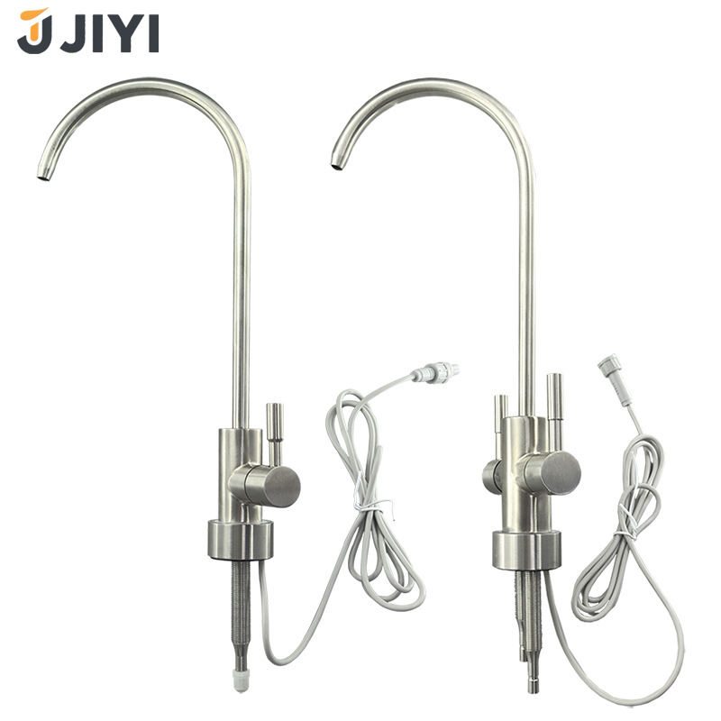Household kitchen water purifier dedicated faucet, 2-inch, 3-inch, 4-inch single and double water outlet direct drinking faucet, 304 stainless steel details Picture