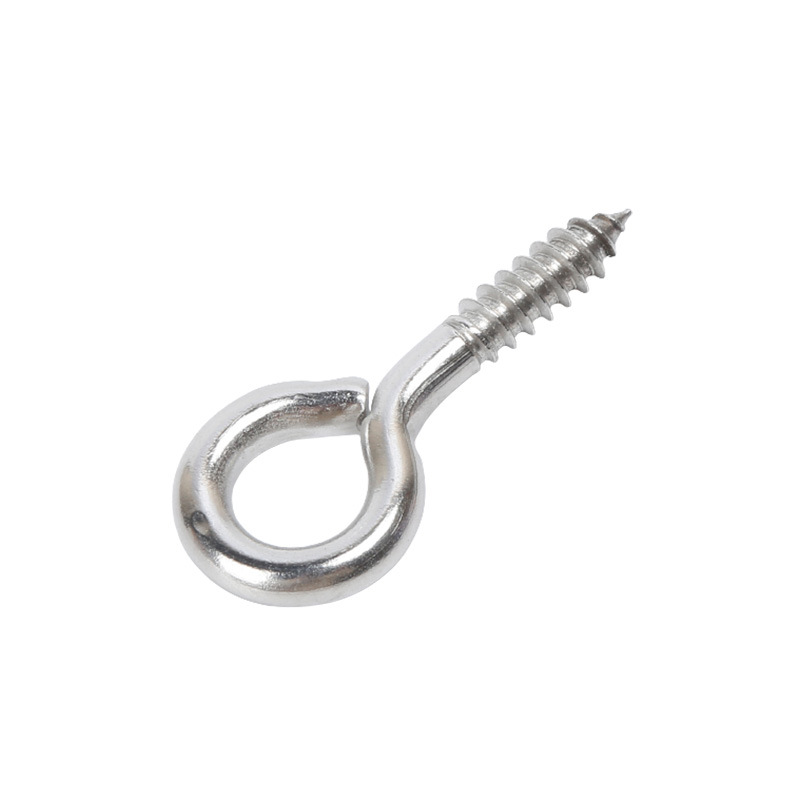 Factory direct supply of cross-border 304 stainless steel sheep eye closed sheep eye nails, household hardware accessories, sheep horn nails wholesale Item Picture