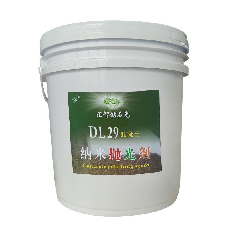 DL29 Concrete Nano Polishing Agent Concentrated crystalline Liquid, special penetrating brightener for Cement floor diamond sand Item Picture
