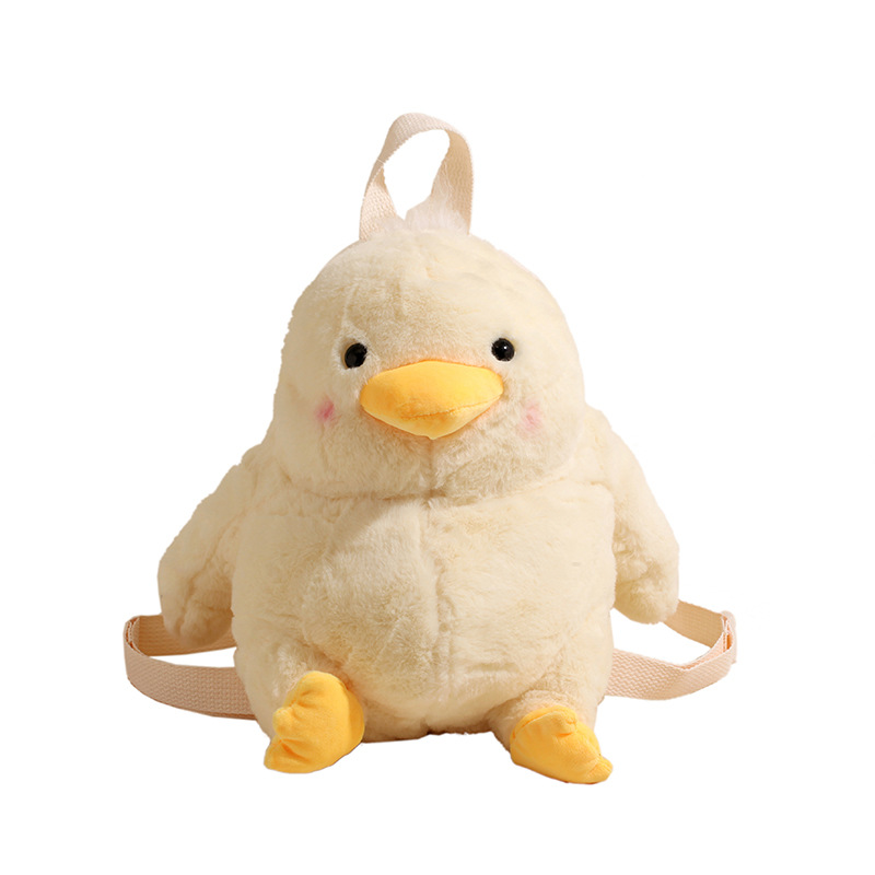 New cartoon aueora soft and cute Girl plush bag 2023 New chubby bear Dinosaur plush shoulder Item Picture