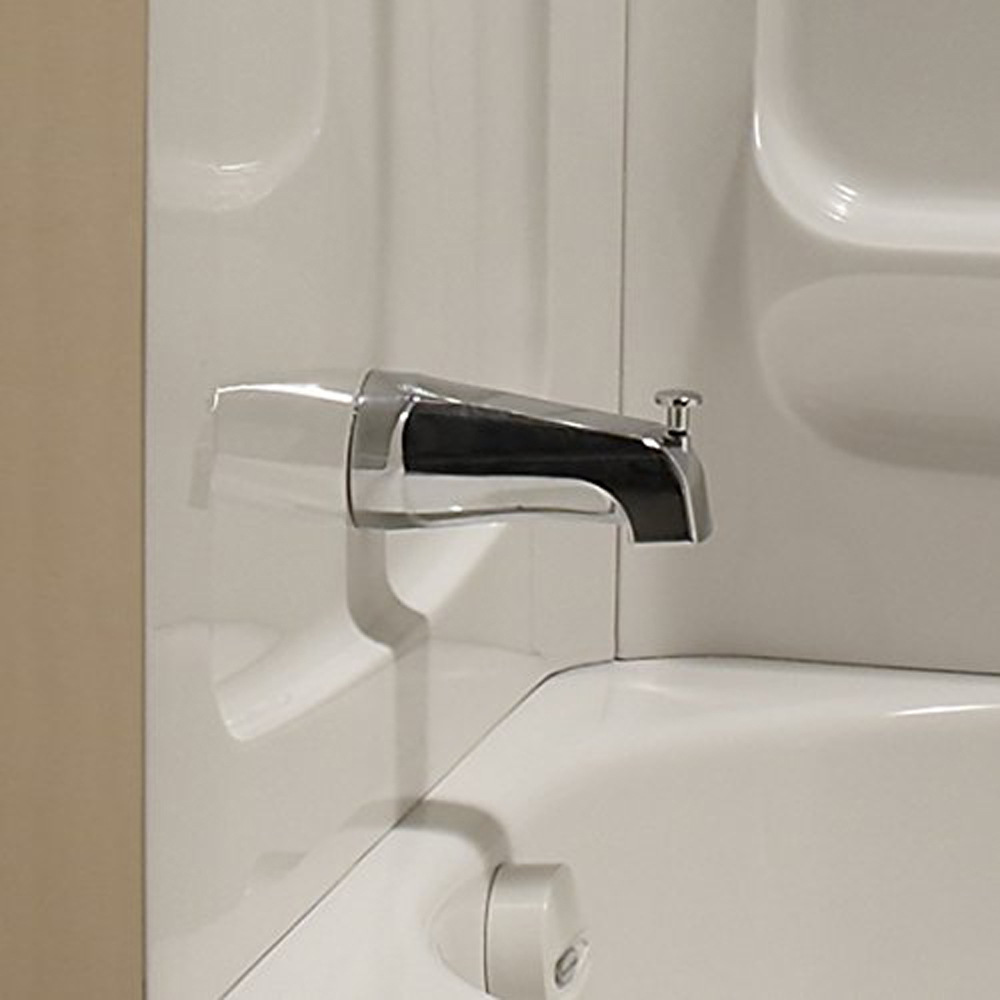 Amazon export North America concealed bathtub faucet with pull-out bottom water outlet, concealed bathtub faucet in Australia Application Scenario