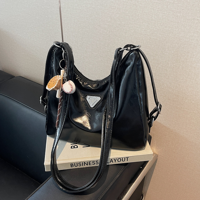 Korean version Tote bag Women's 2025 New trendy student casual backpack, fashionable and versatile, large-capacity single-shoulder bag Specification drawing
