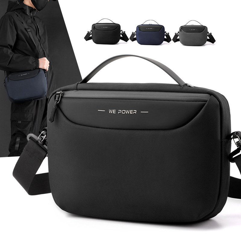 Wepower's new crossbody bag, a practical large-capacity crossbody bag for men, a trendy sports outdoor messenger bag, and a single-shoulder bag full figure